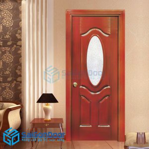 Cửa gỗ HDF Veneer SGD 3G0-Xoan Dao
