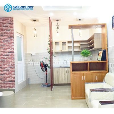 THI CÔNG LẮP ĐẶT KỆ BẾP CHỮ L