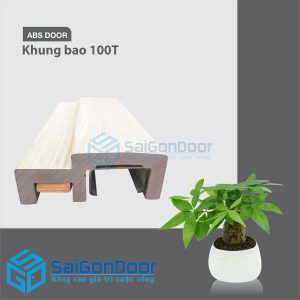 Cửa nhựa ABS Hàn Quốc Khung bao 100T