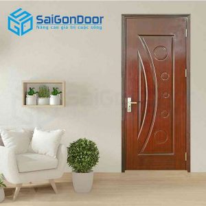 Cửa Gỗ HDF Veneer 1K cam xe 2