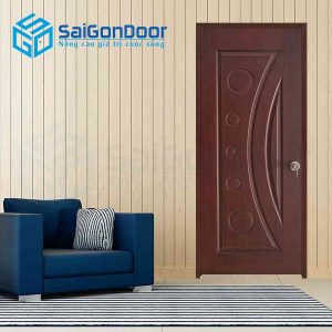 Cửa Gỗ HDF Veneer 1K cam xe