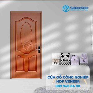 Cửa Gỗ HDF Veneer 3A xoan dao
