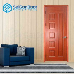 Cửa Gỗ HDF Veneer 6B sapele