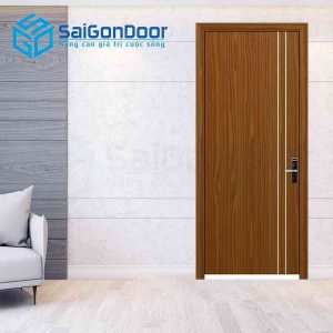 Cửa Gỗ MDF Melamine P1R2 son