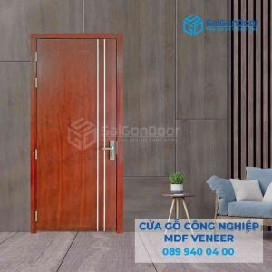 Cửa Gỗ MDF veneer P1R2 cam xe 3