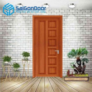 Cửa Nhựa Gỗ Composite 6B sapele 2