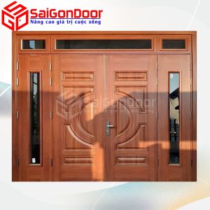 Cửa Thép Vân Gỗ SGD-KM.TVG-4C.13
