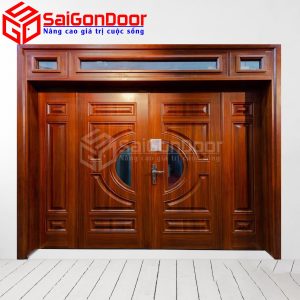Cửa Thép Vân Gỗ SGD-KM.TVG-4C.23